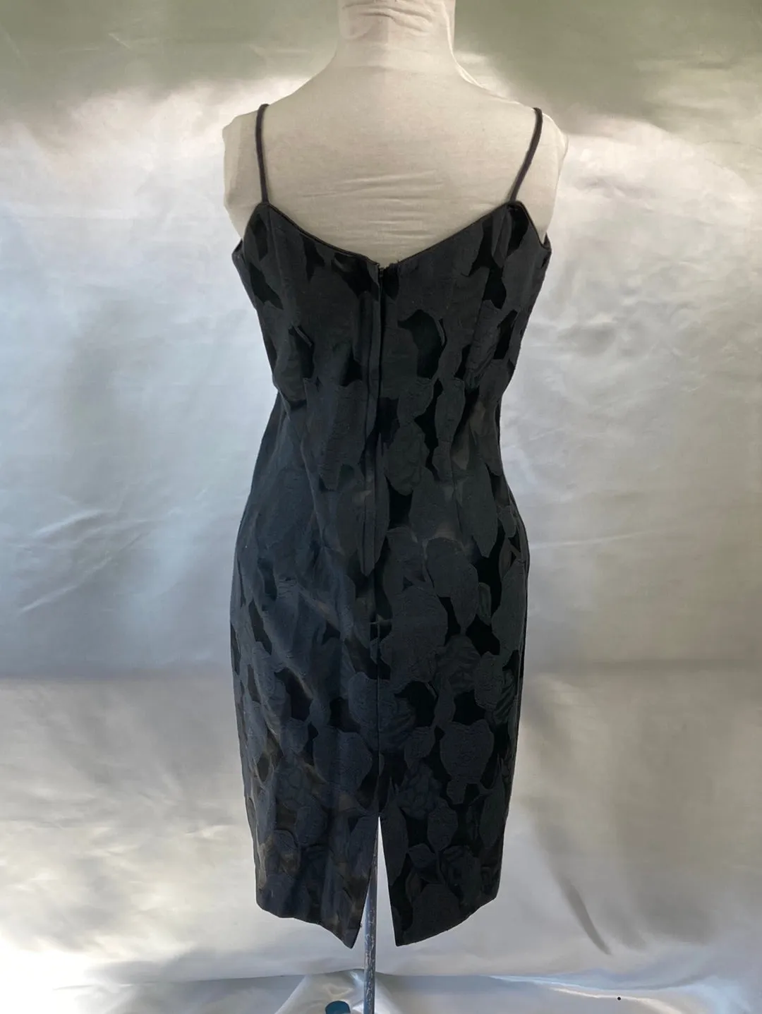 1980's Black Prom Dress Vintage Women's Small/ Medium