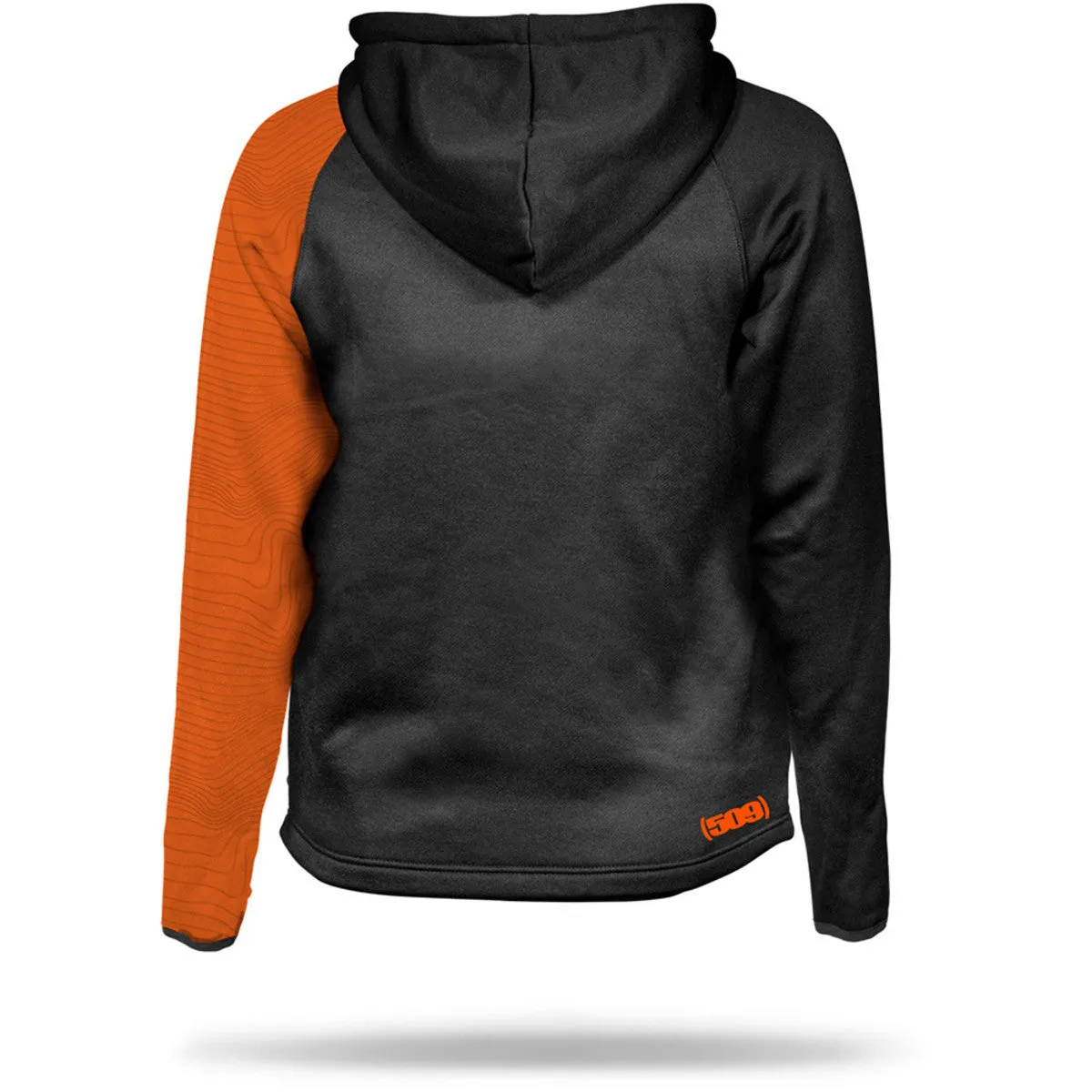 509 Tech Zip Fleece Orange/Gray