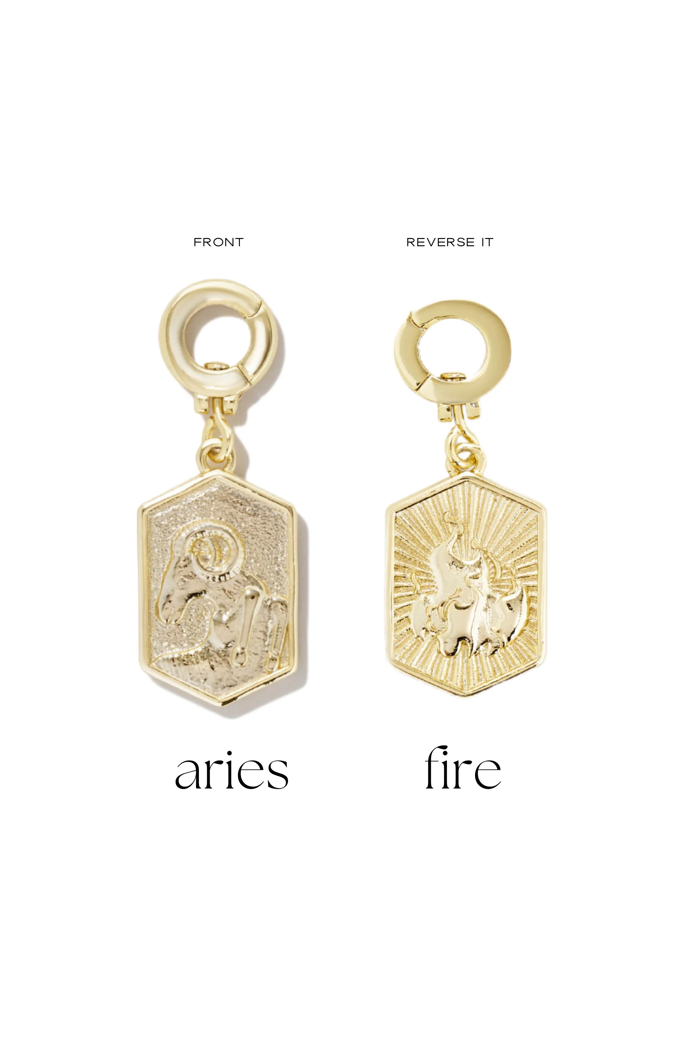 Aries Zodiac Charm