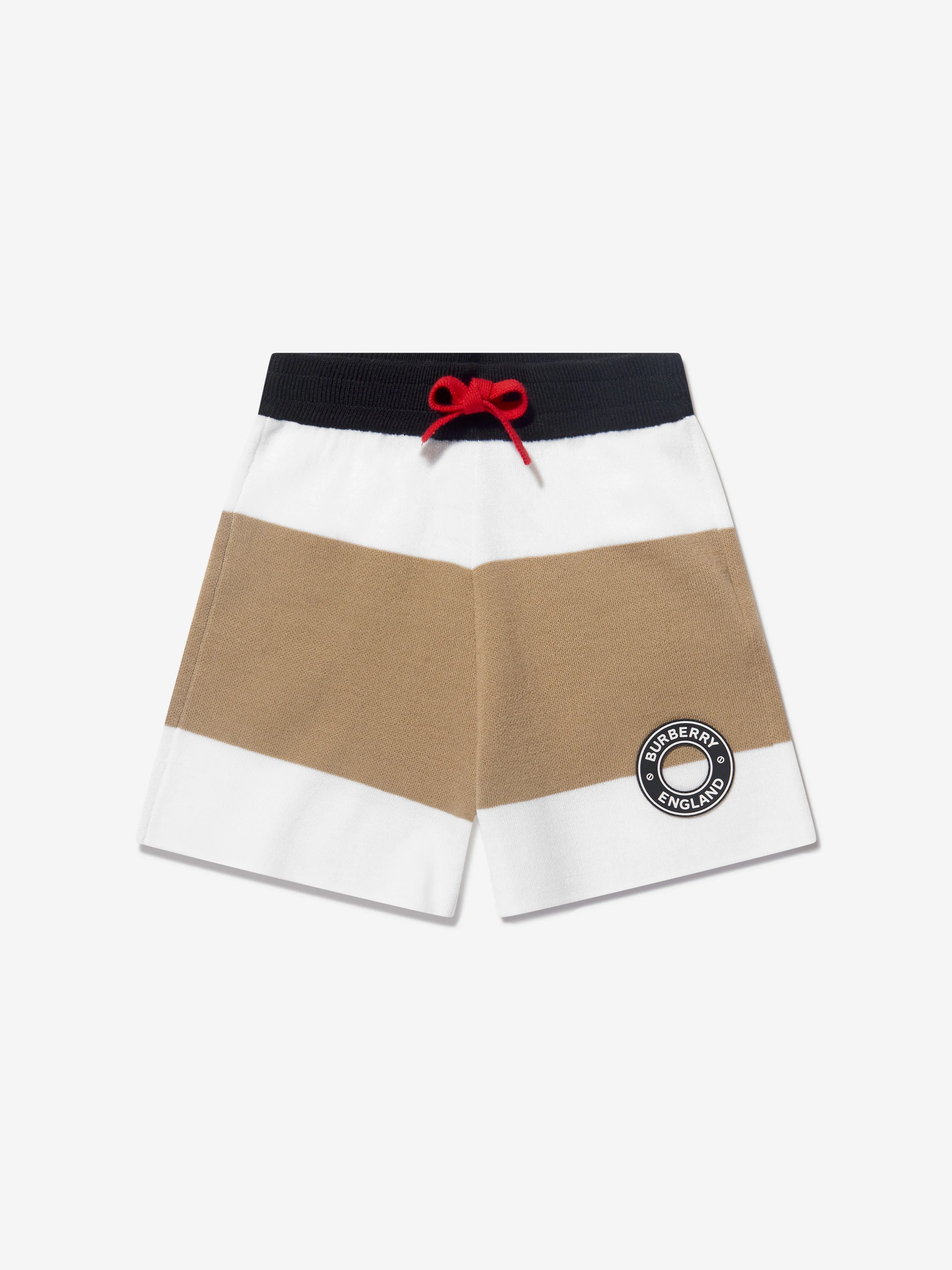 Baby Boys Baile Icon Shorts In Ivory