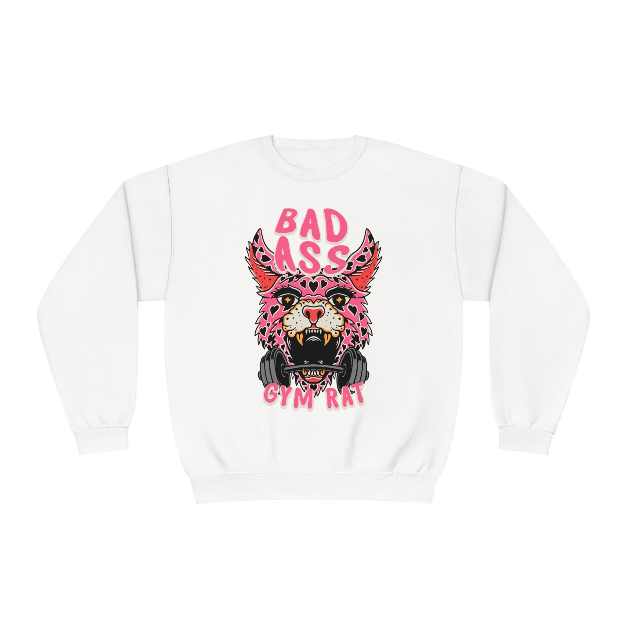 BADASS GYM RAT - CREWNECK