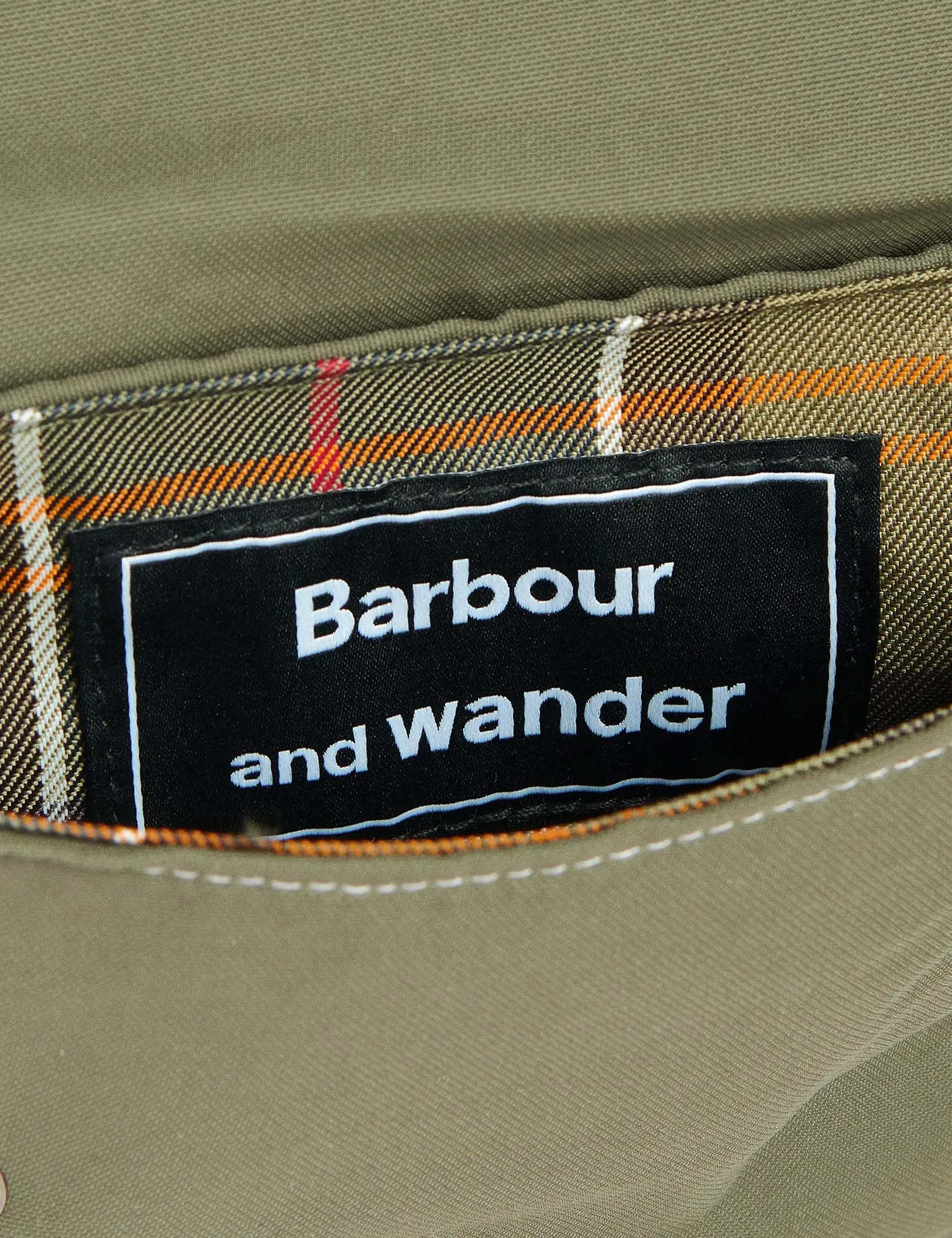 Barbour x And Wander Shoulder Bag - Khaki