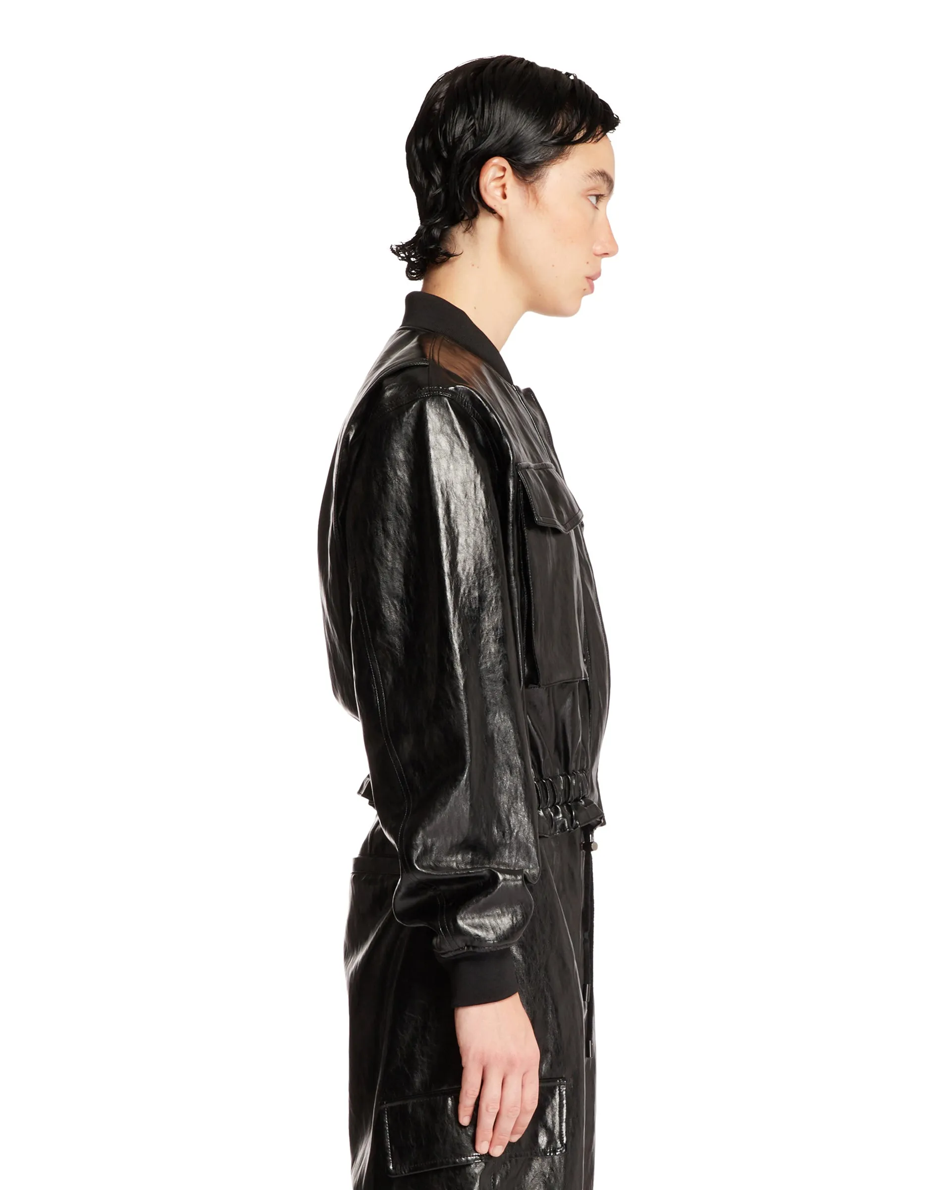 Black Bomber Jacket