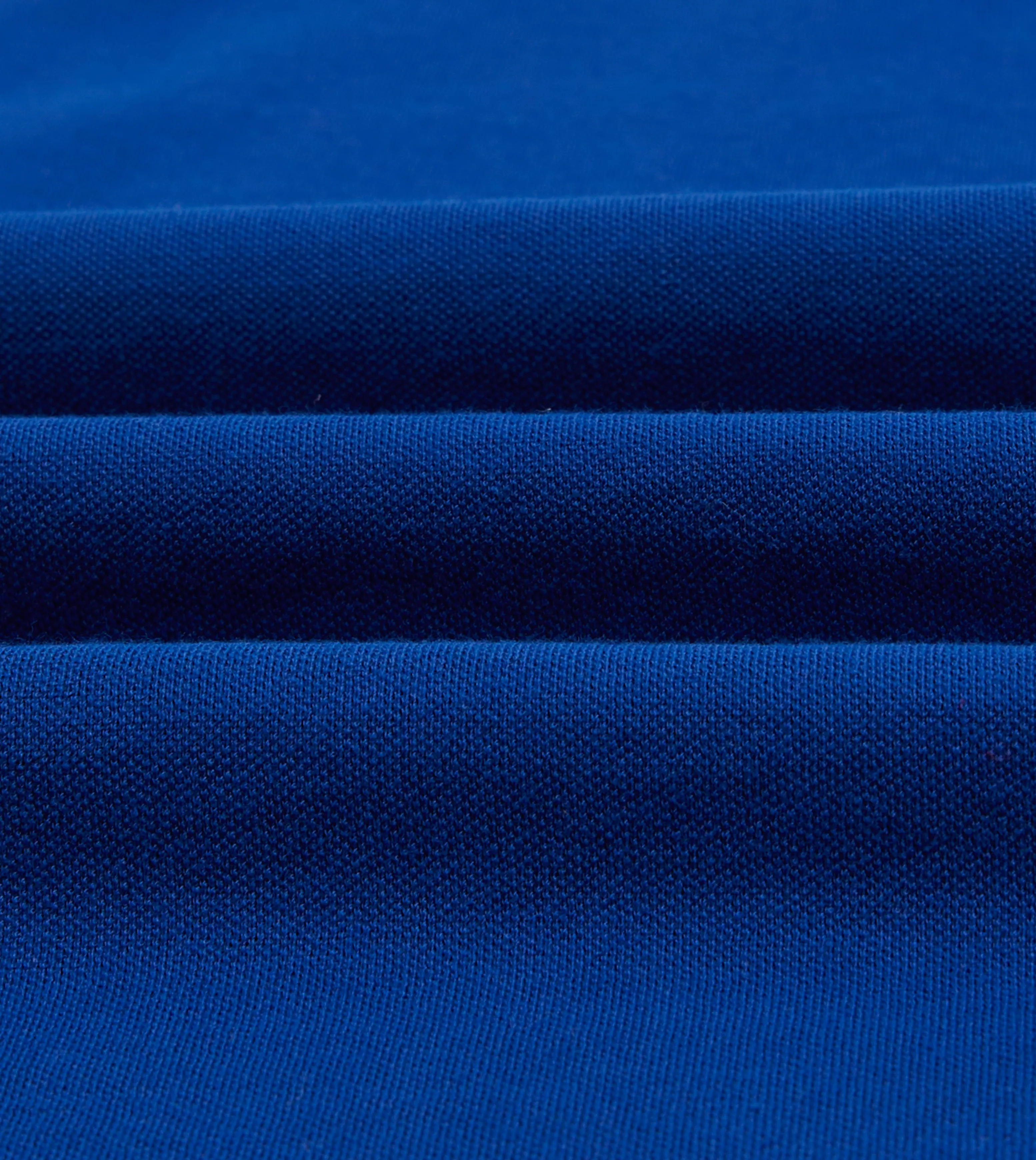 Blue Piqué Cotton Polo Shirt