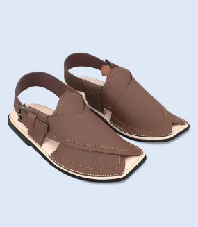 BM5504-BROWN-Men Peshawari's