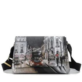 Borsa Donna a Tracolla con Pattina Y NOT YES-621 London By Night