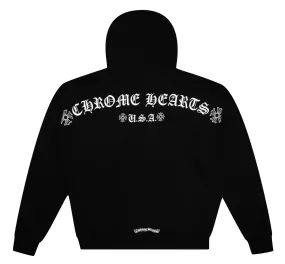 Chrome Hearts Shoulder Logo Hoodie USA "Black"