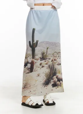 Desert Dream Maxi Skirt CA416