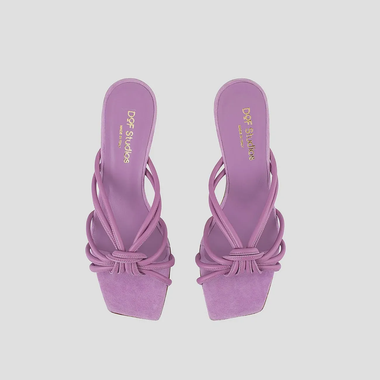 D.O.F - Sabrina -Lilac Leather/Suede