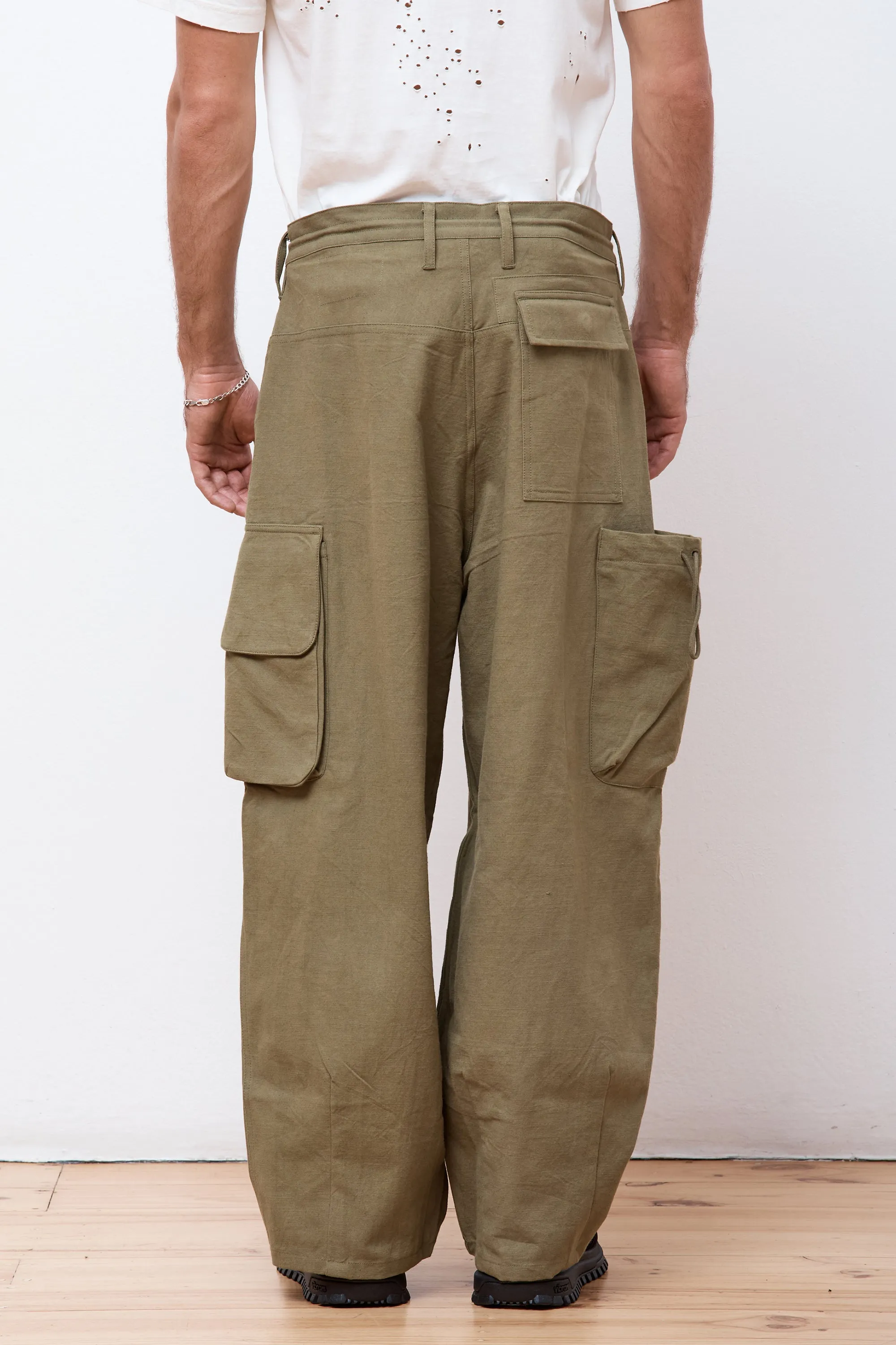 Forager Pants Olive Slub