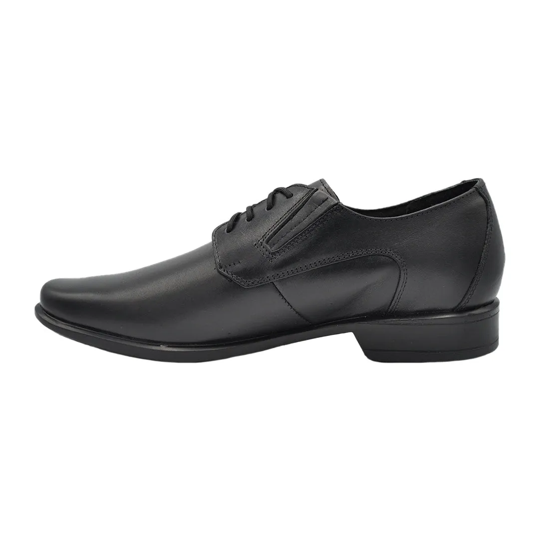 Gavel Oscar Lambskin Black Leather Shoes