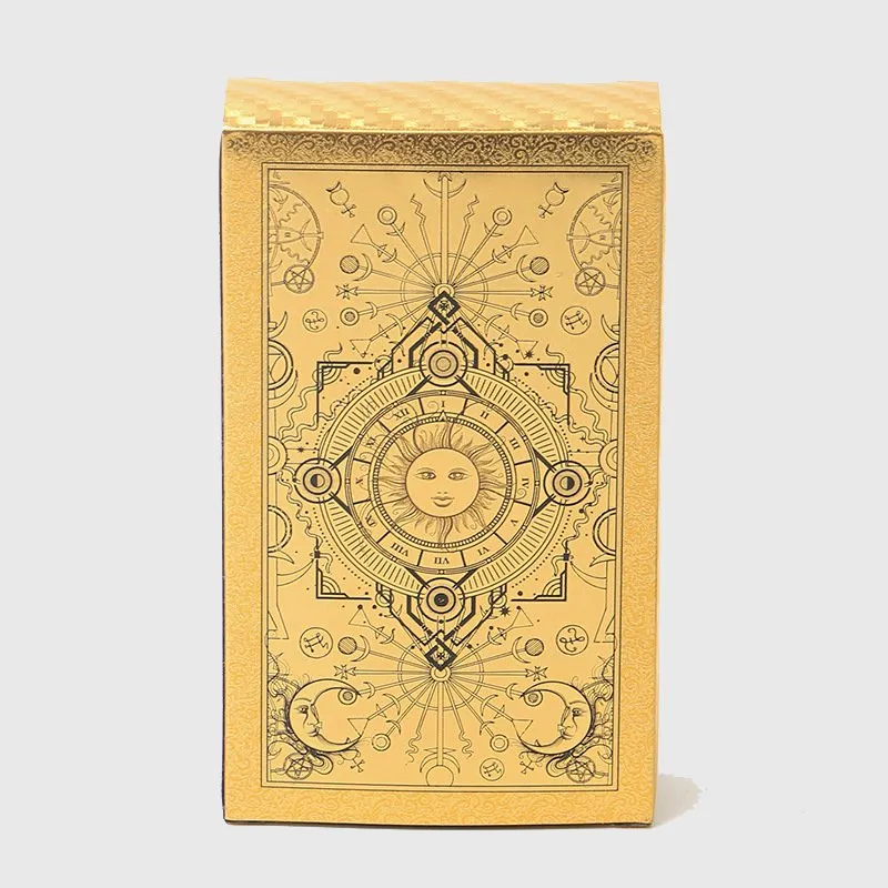 Gold Foil Tarot Card Box Set