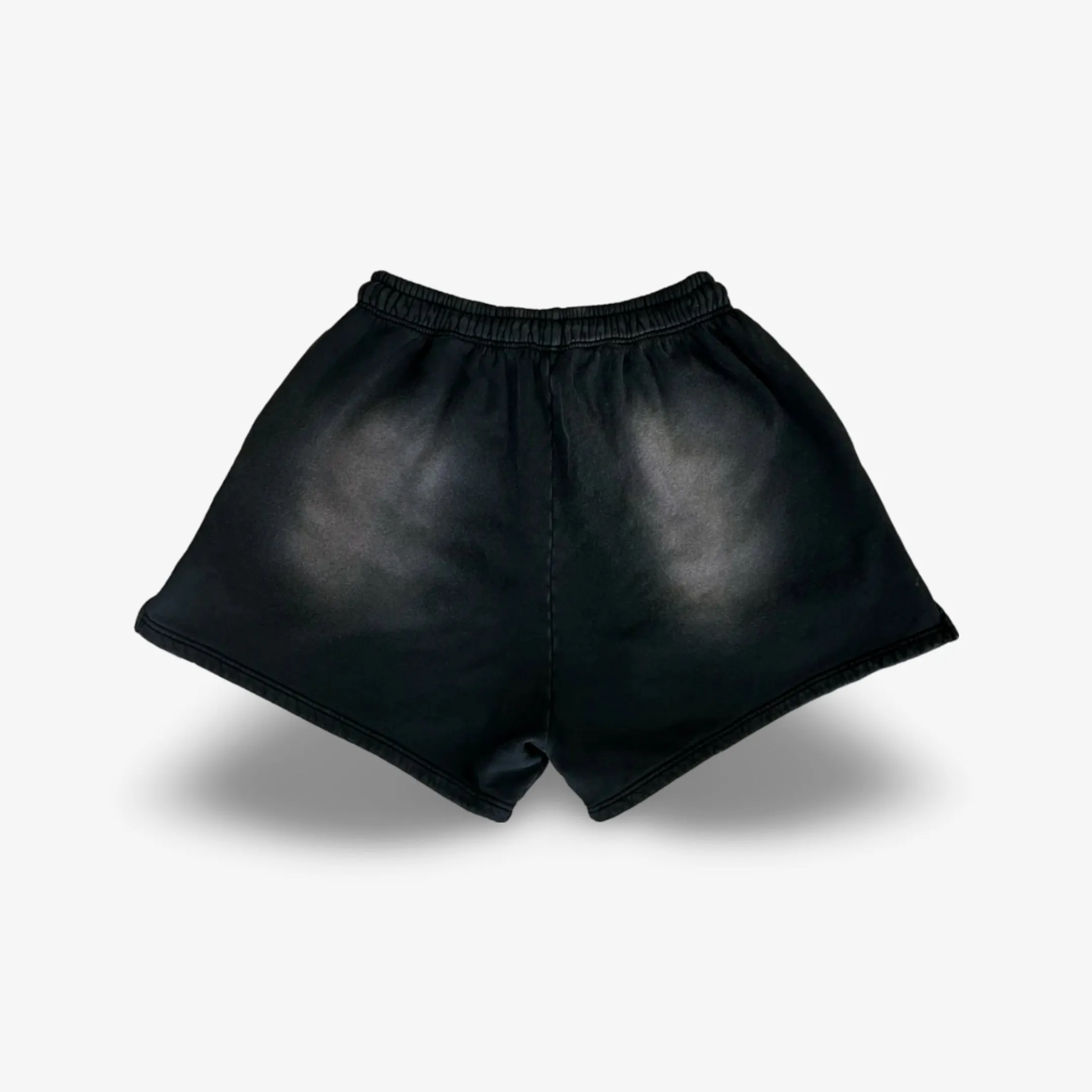 Hellstar Sports Shorts 'Flame' Washed Black SS24