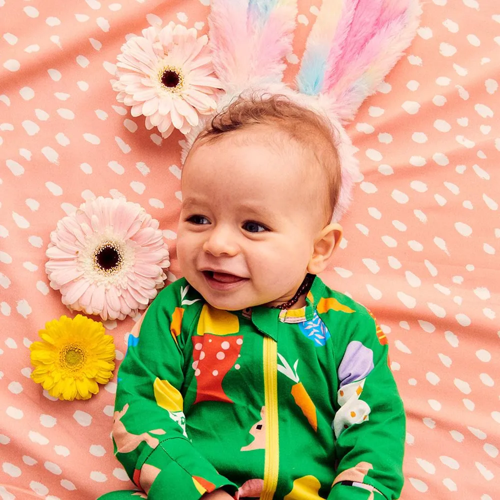 Hippity Hop Organic Zip Romper