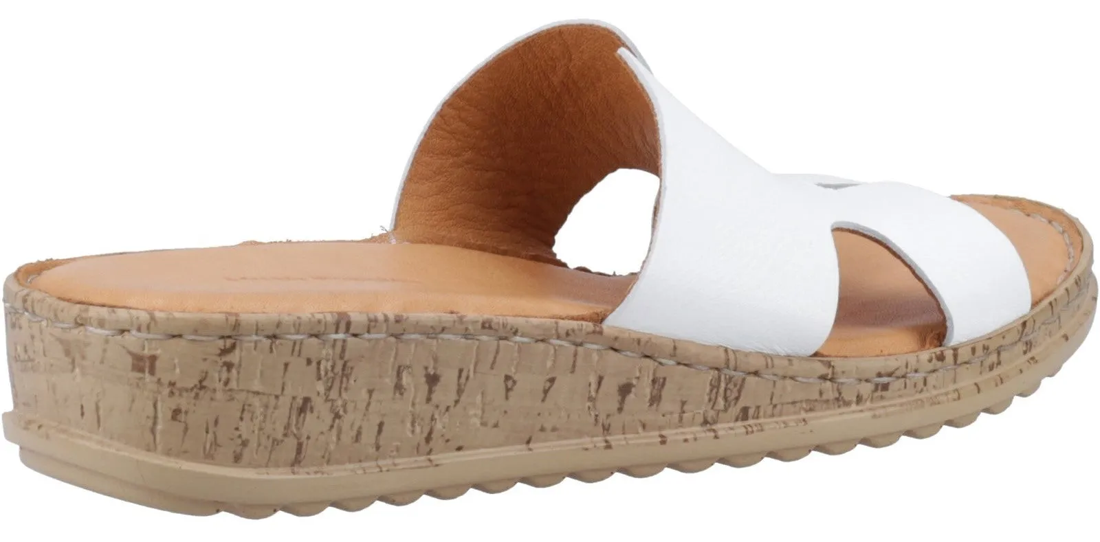 Hush Puppies Eloise Womens Leather Mule Sandal