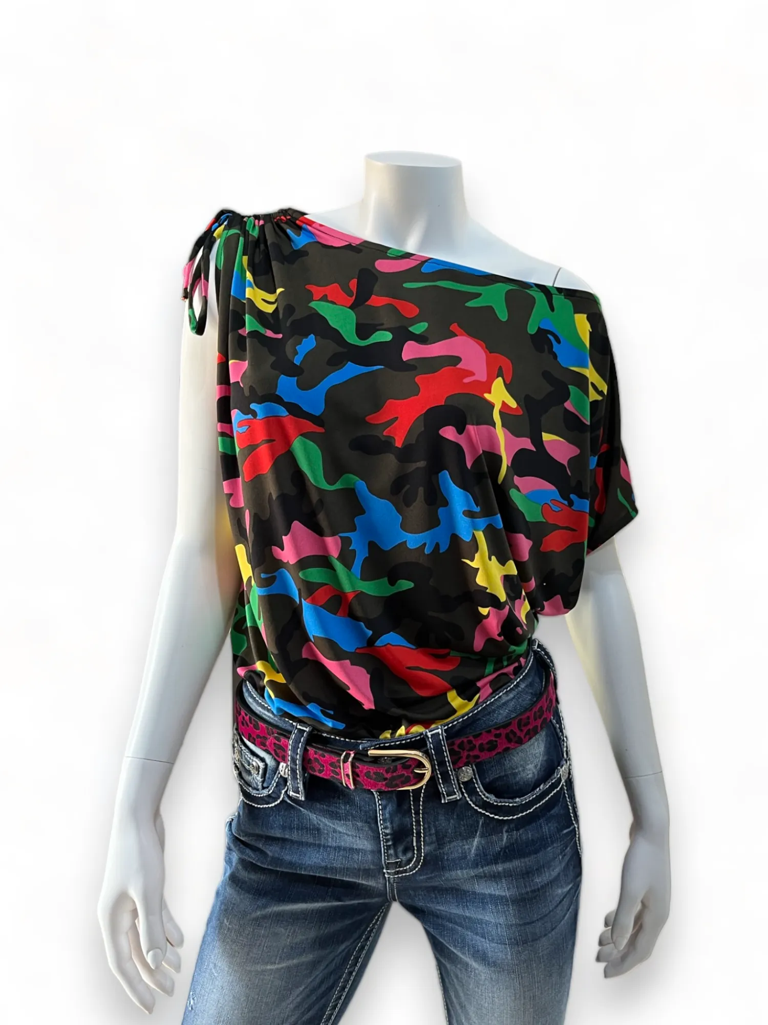 Kakena Top - Colourful Camo