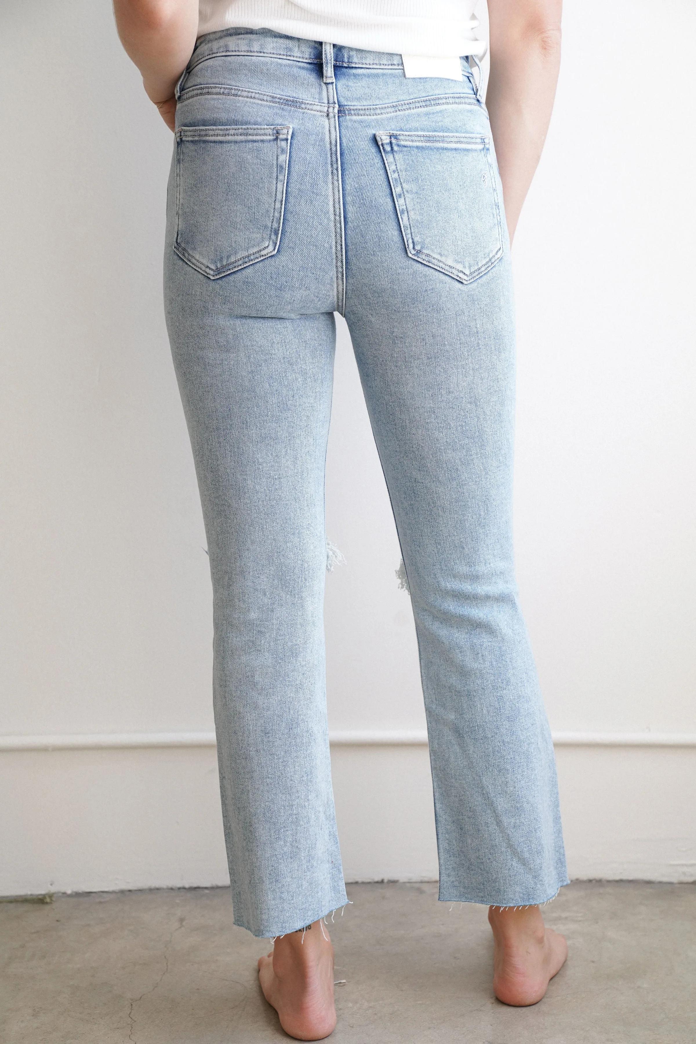 Kate Crop Boot Cut Jeans