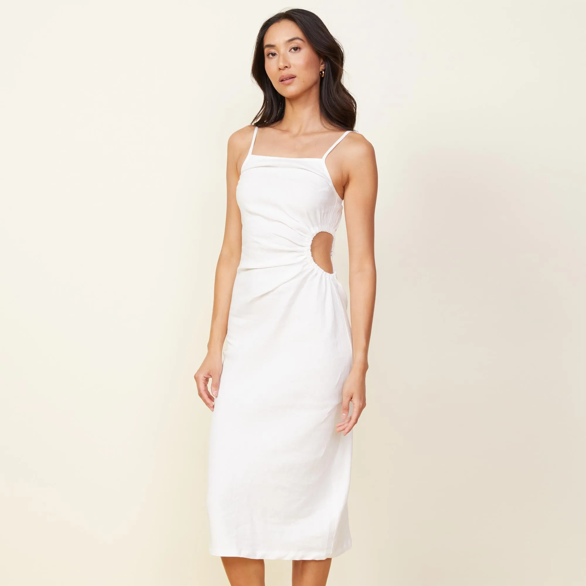 Linen Slip Dress