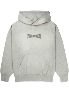 LOGO-PRINT COTTON DRAWSTRING HOODIE