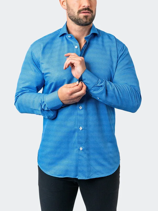 Maceoo Stretch Shirt | Einstein StretchBrooks93 Blue