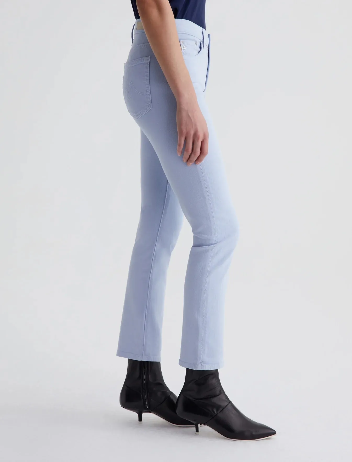 MARI CROP (BLUE WHISPER) - A.G. DENIM