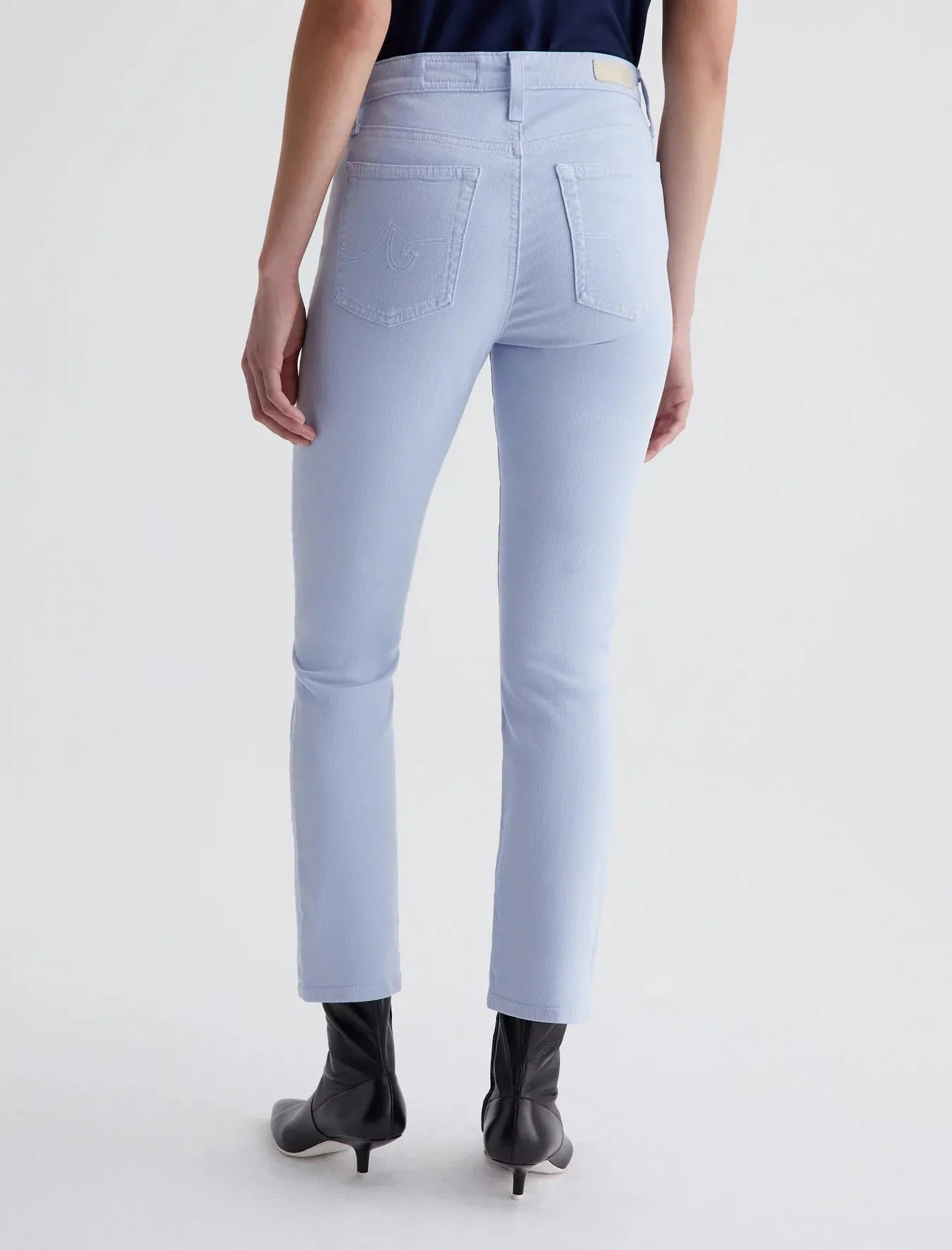 MARI CROP (BLUE WHISPER) - A.G. DENIM