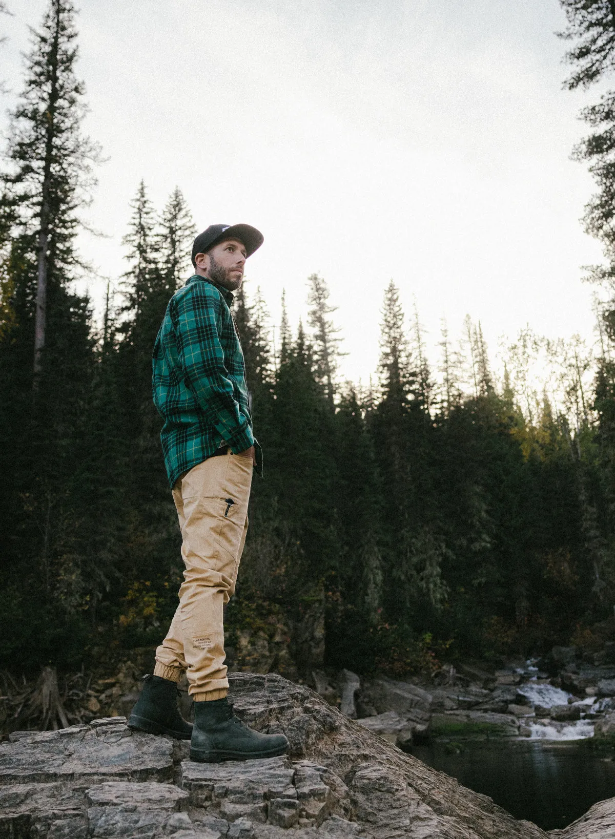 MEN'S FOREVER FLANNEL - GREEN