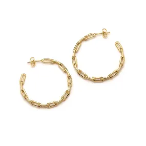 Mia Hoop Earrings