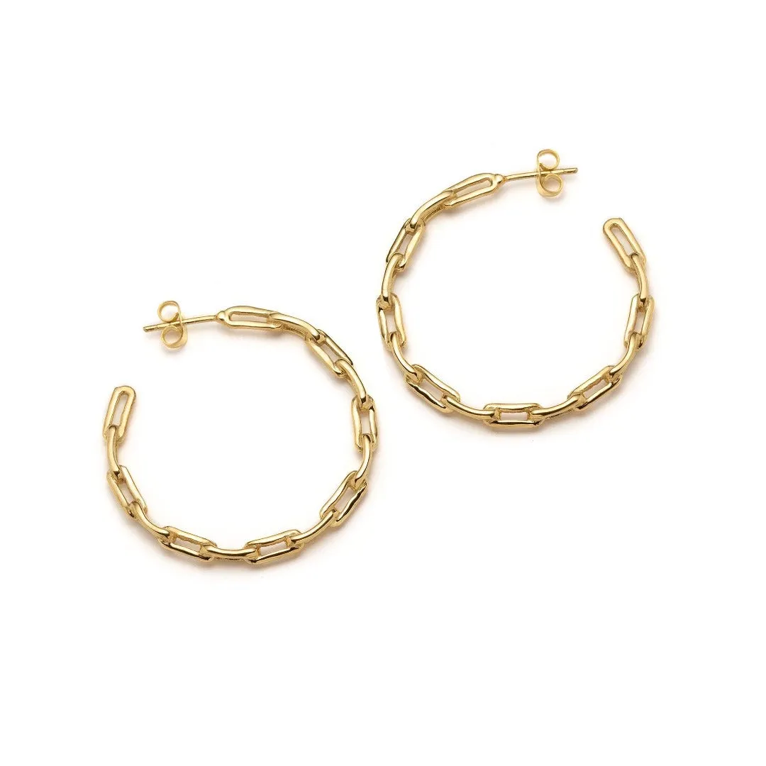 Mia Hoop Earrings