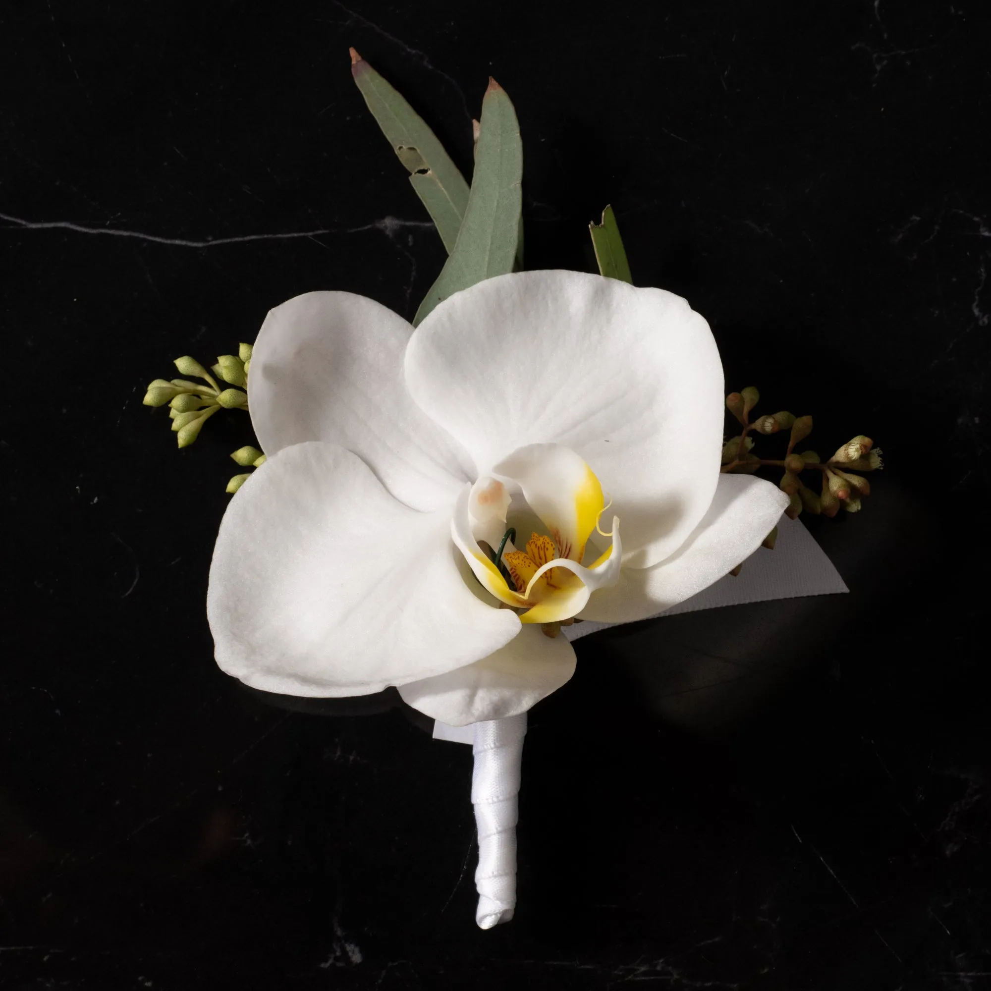 Modern Pure Boutonniere and Corsage