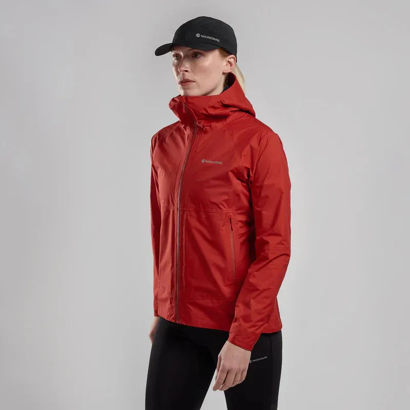 Montane Women's Phase Nano GTX Waterproof Jacket - Saffron Red