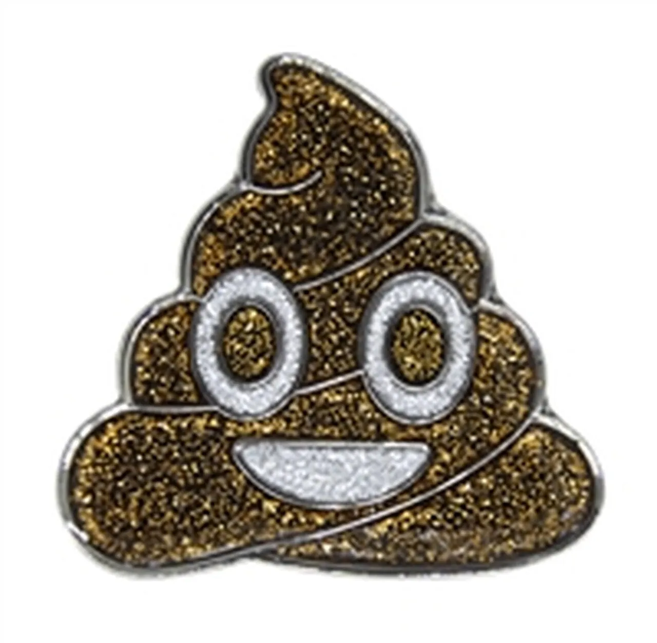 Navika Glitzy Hat Clip/Marker Oh $h!t (Poop)