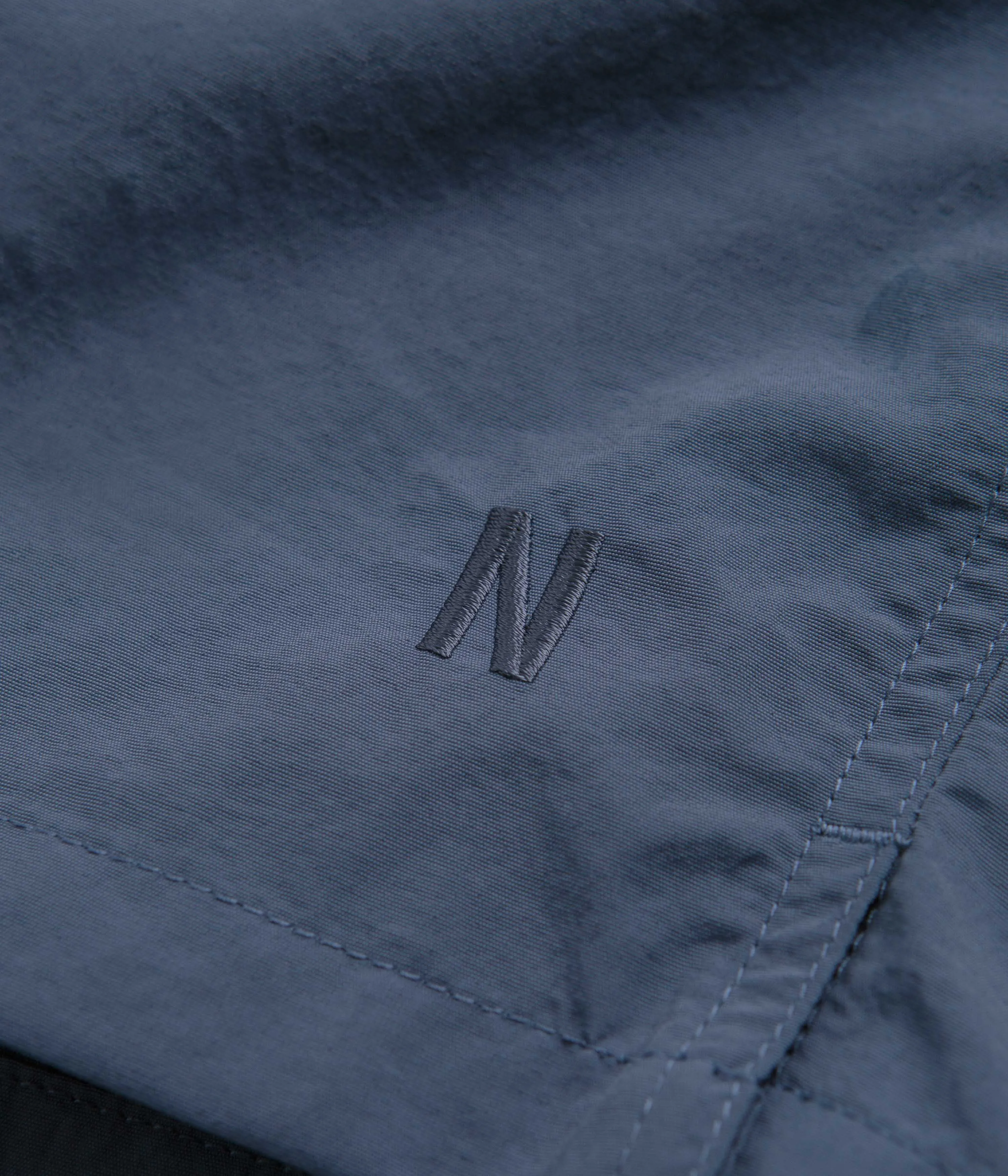 Norse Projects Hauge Recycled Nylon Swimmer Shorts - Fog Blue