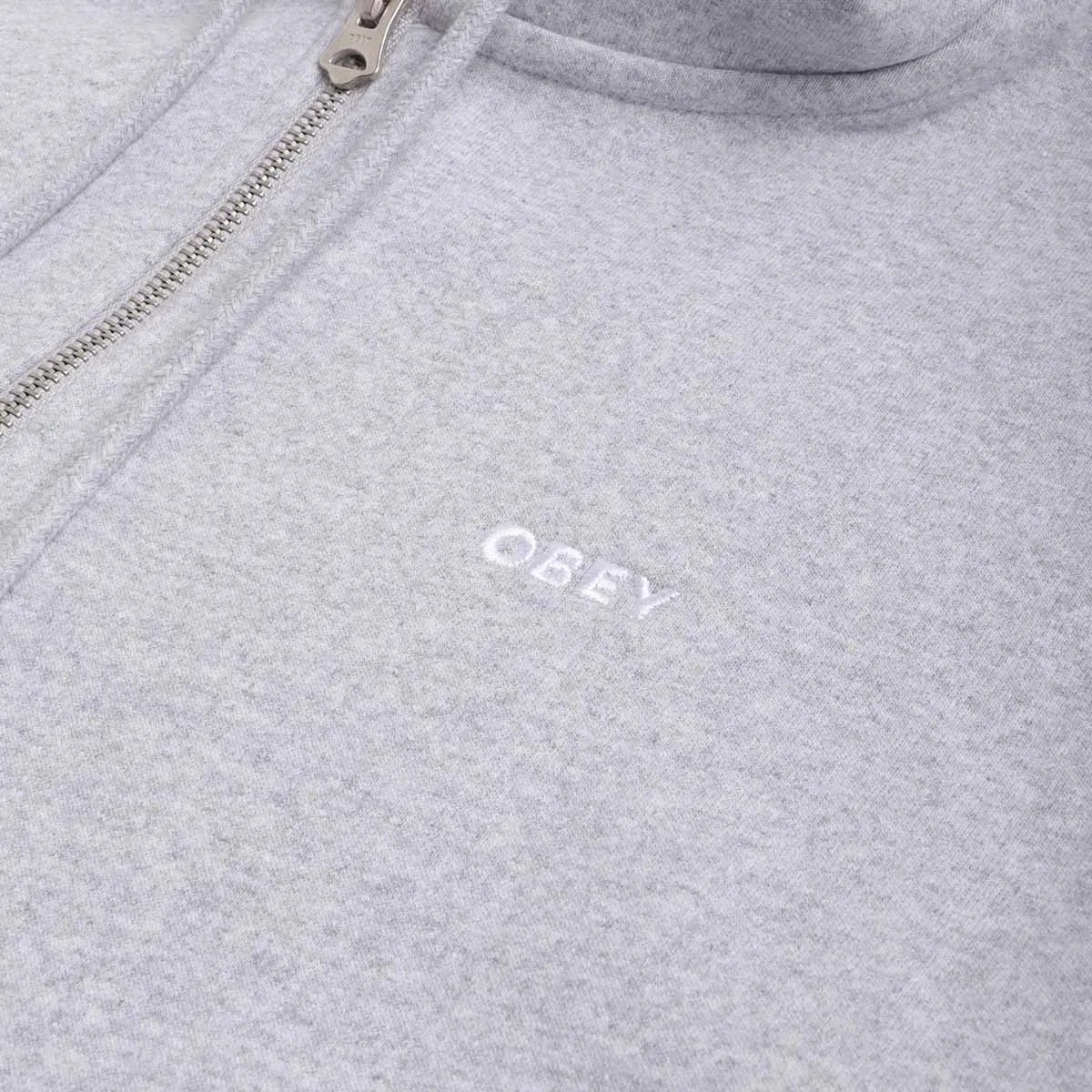 OBEY Established Works Bold Zip Up Hoodie