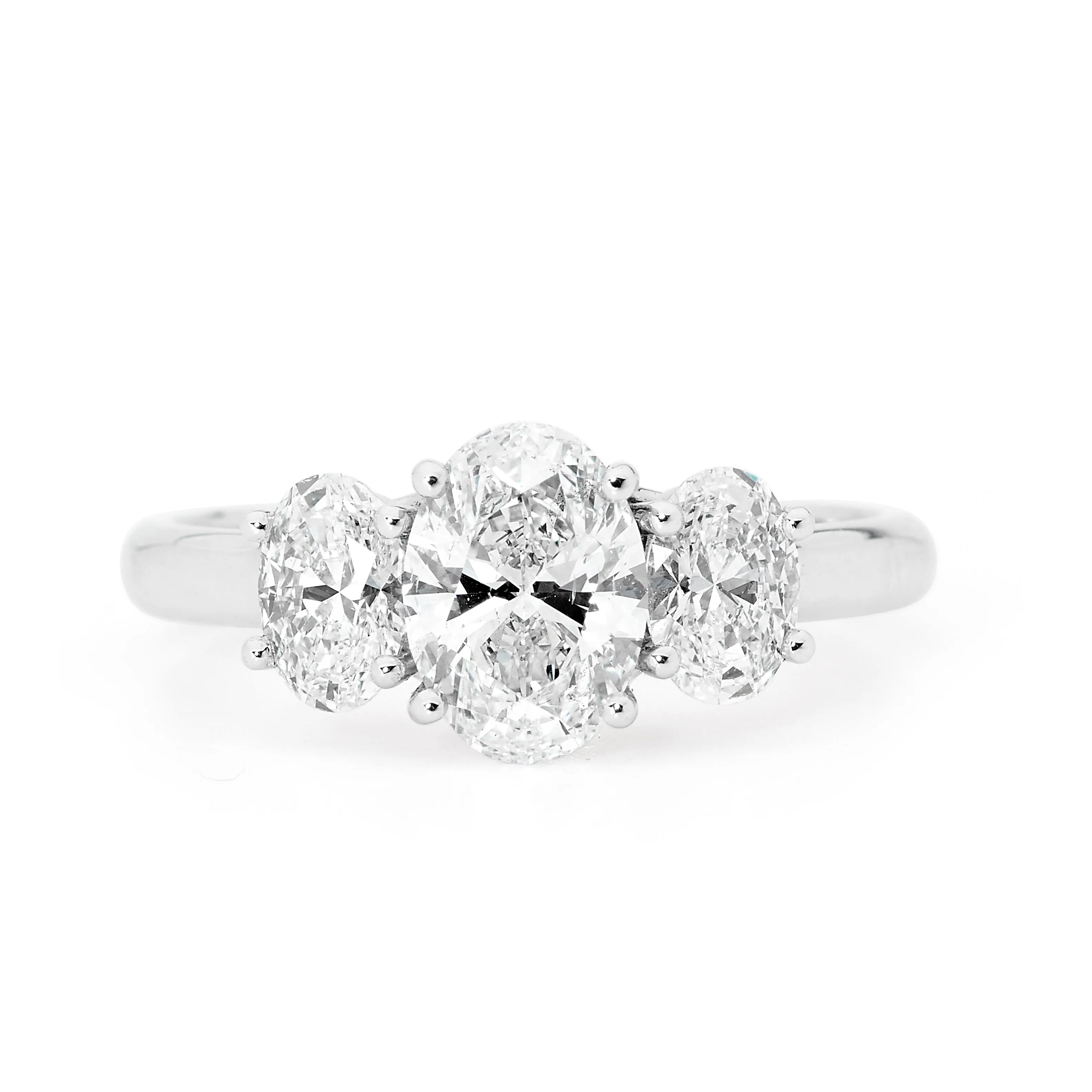 Oval Cut Diamond Ring