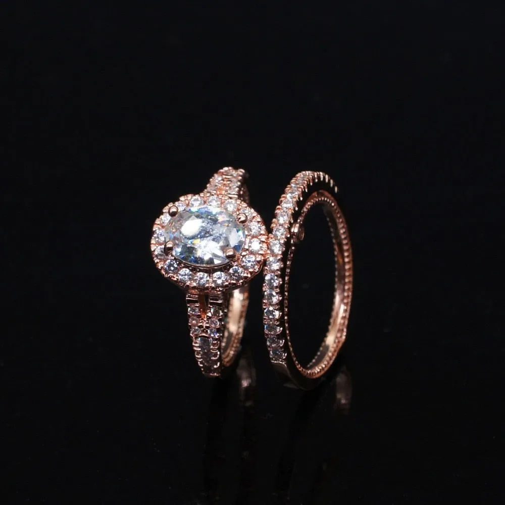 Oval Rose Gold Dream Engagement Ring