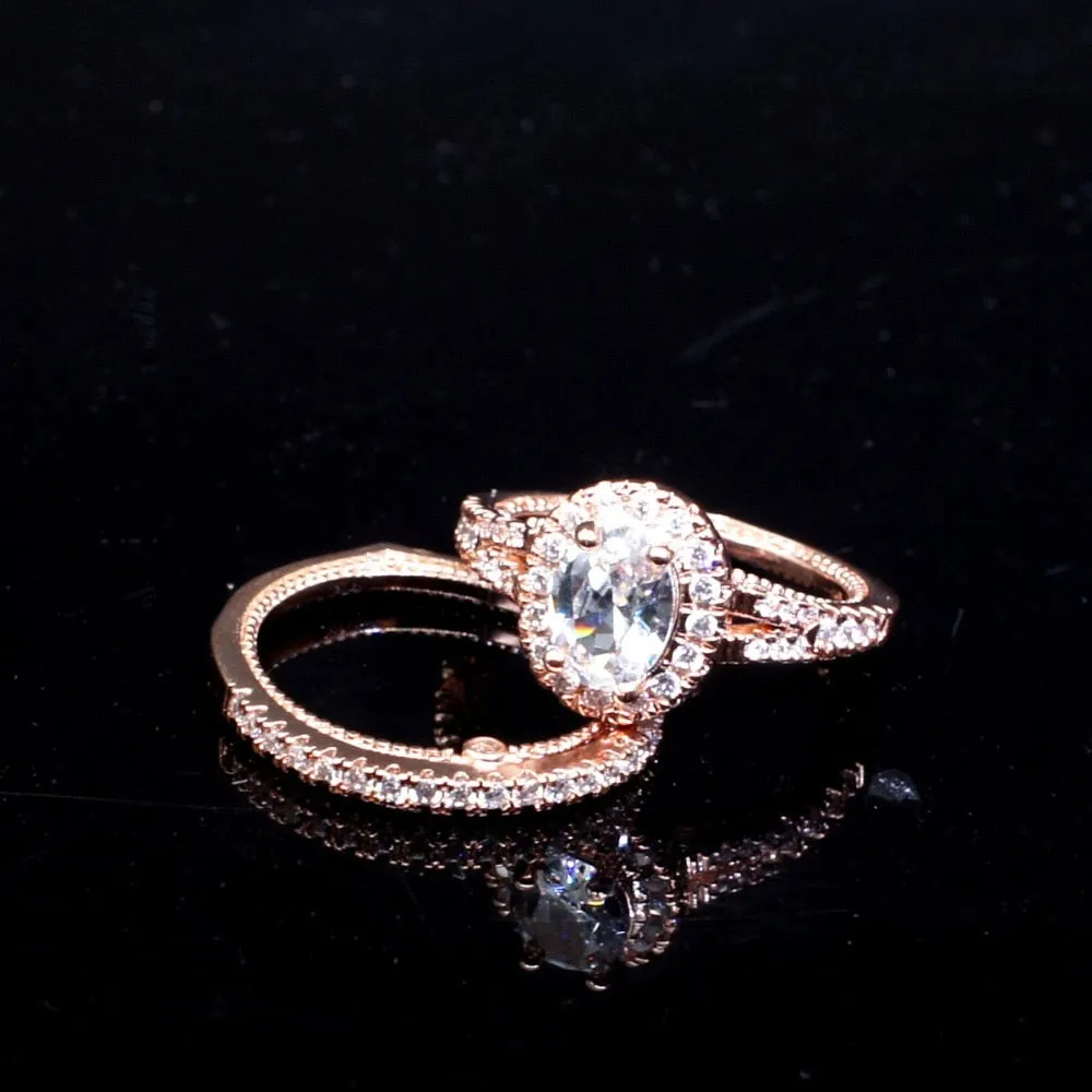 Oval Rose Gold Dream Engagement Ring