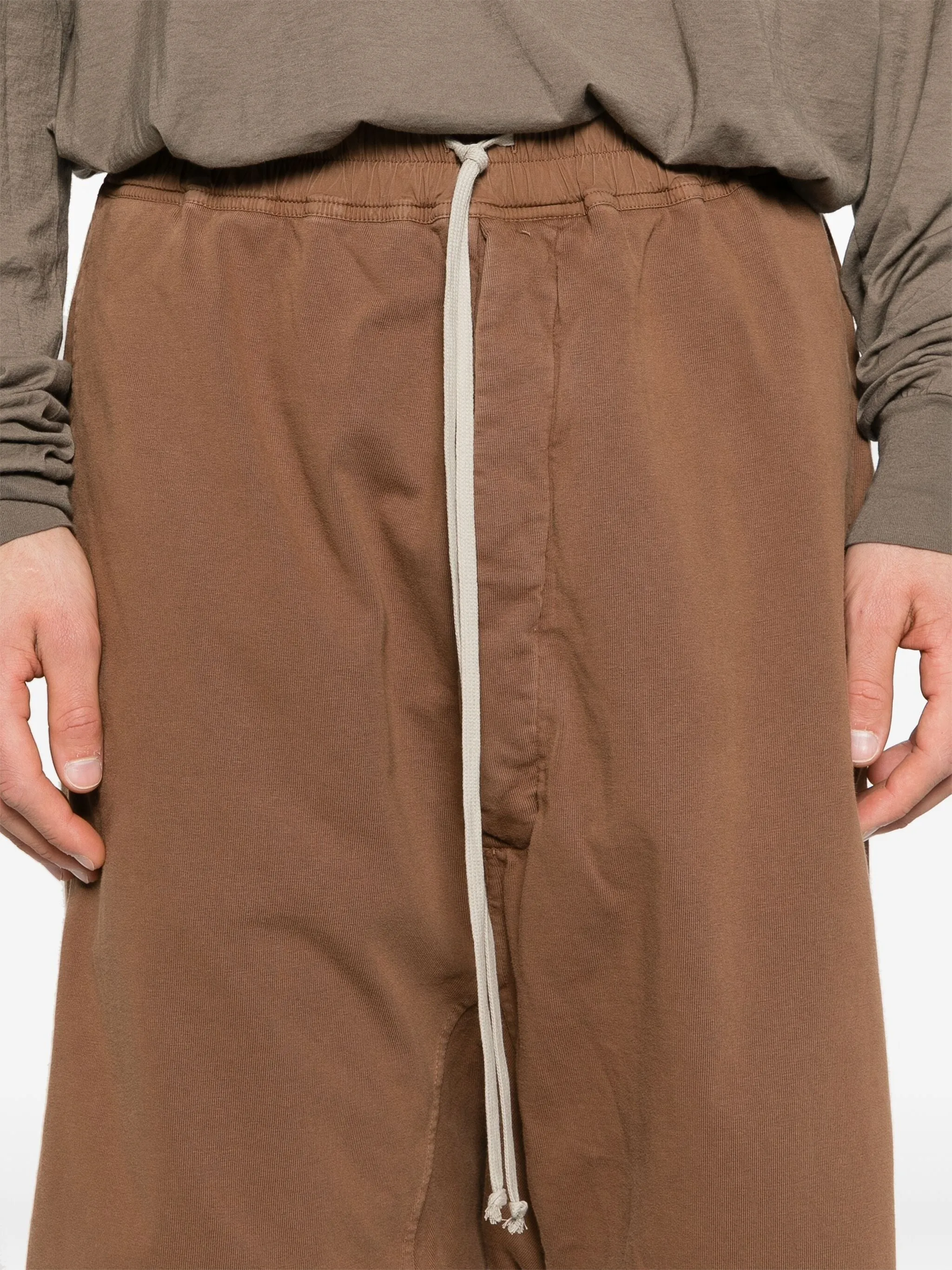 PODS DRAWSTRING DROP-CROTCH SHORTS