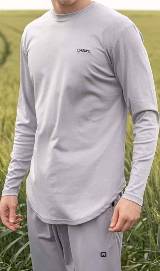 QL Lightweight Long Sleeves T-shirt 60T in Grey