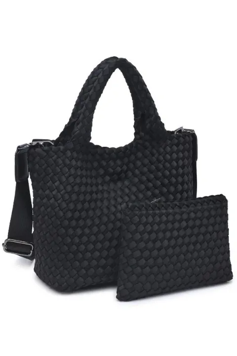 Sky's The Limit - Small Woven Neoprene Tote