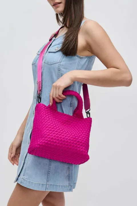 Sky's The Limit - Small Woven Neoprene Tote