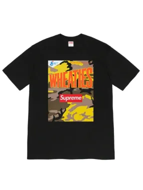 SUPREME WHEATIES TEE BLACK [SS21]