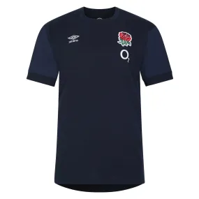 Umbro Men's England Rugby Leisure T-Shirt 23/24 - Navy