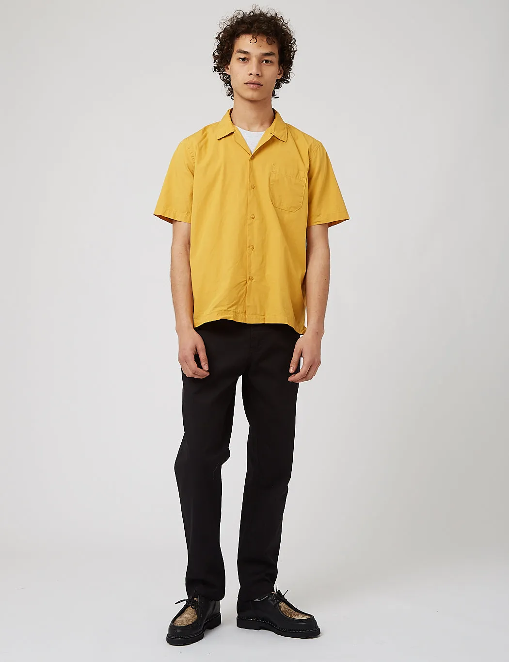 Universal Works Road Shirt (Organic Poplin) - Gold