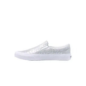 Vans Classic Slip-On Grey Synthetic Womens Plimsolls 38F7OFA