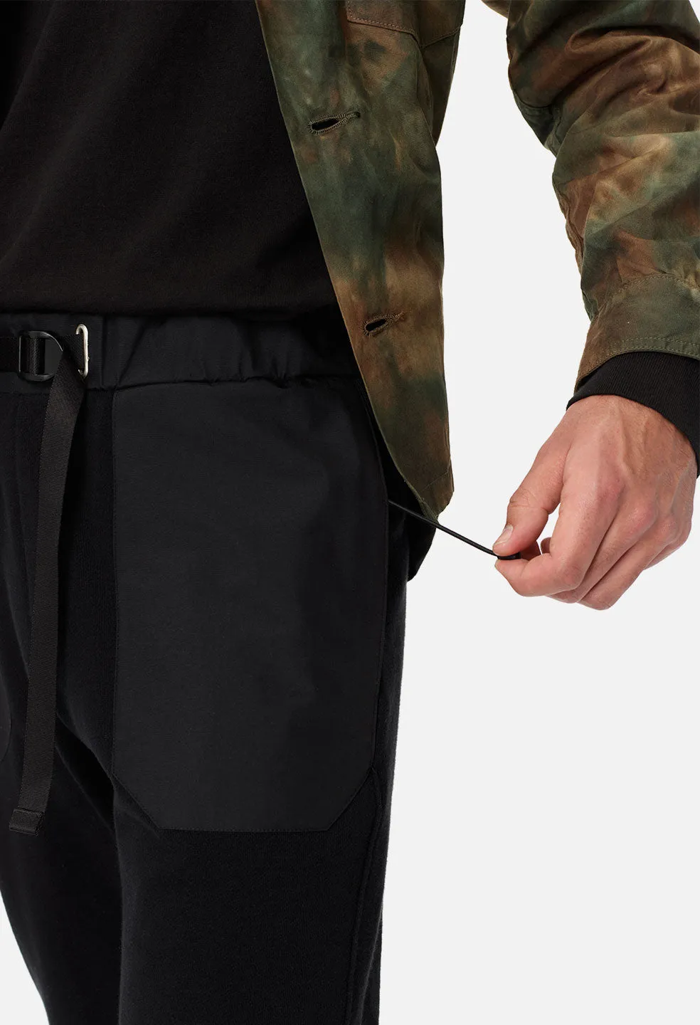 Waterproof Terry Sochi Sweatpants / Black